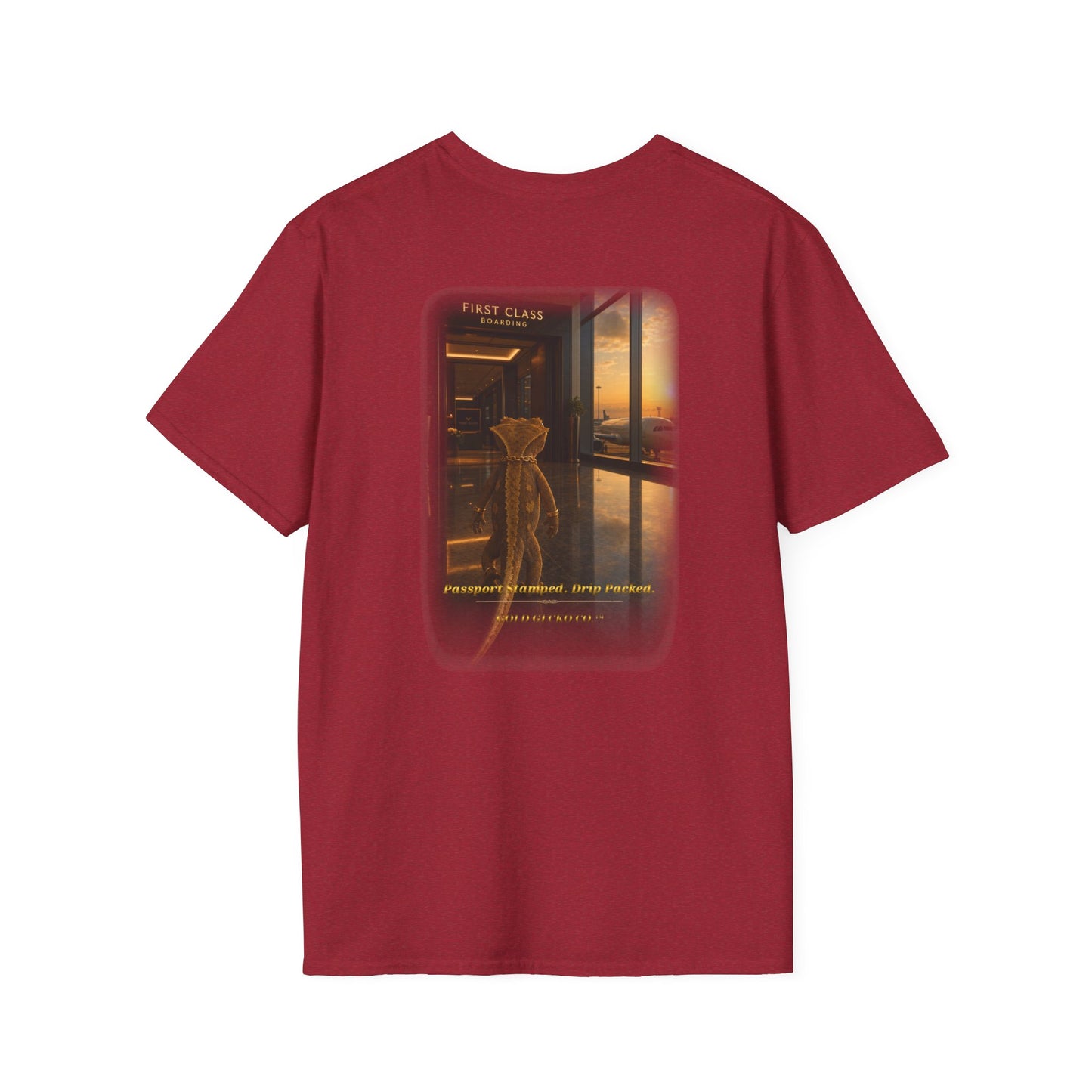 Gold Gecko Co.™ | Passport Stamped | Crested Gecko | Comfort Colors 6500