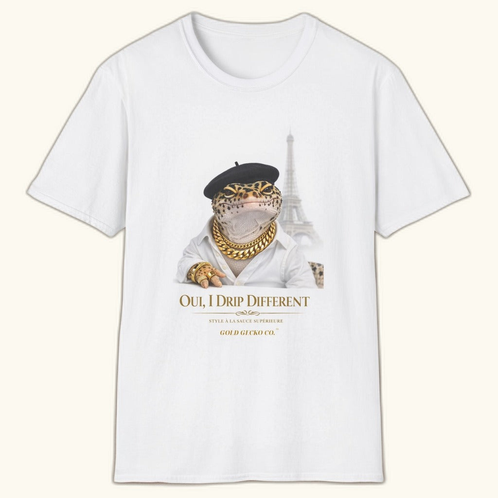 European Vacation Universe collection thumbnail — leopard gecko in beret with Eiffel Tower