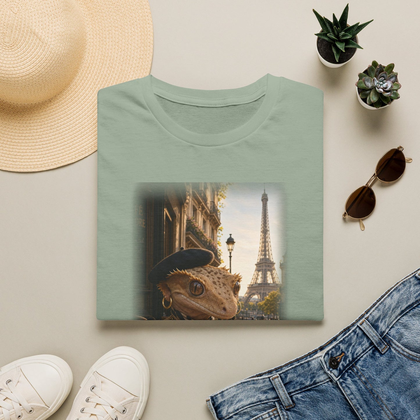 Gold Gecko Co.™ | Paris | Crested Gecko | Comfort Colors 6500