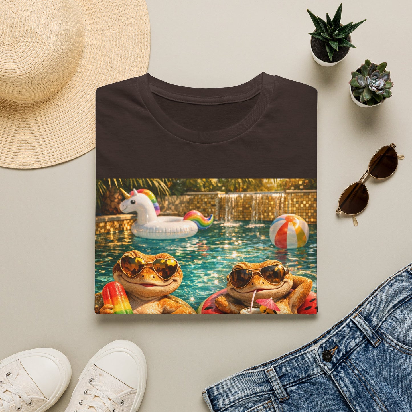 Col1403-02-V2-TS-Gildan64000-FloatLife-Realistic-GoldGeckoCo