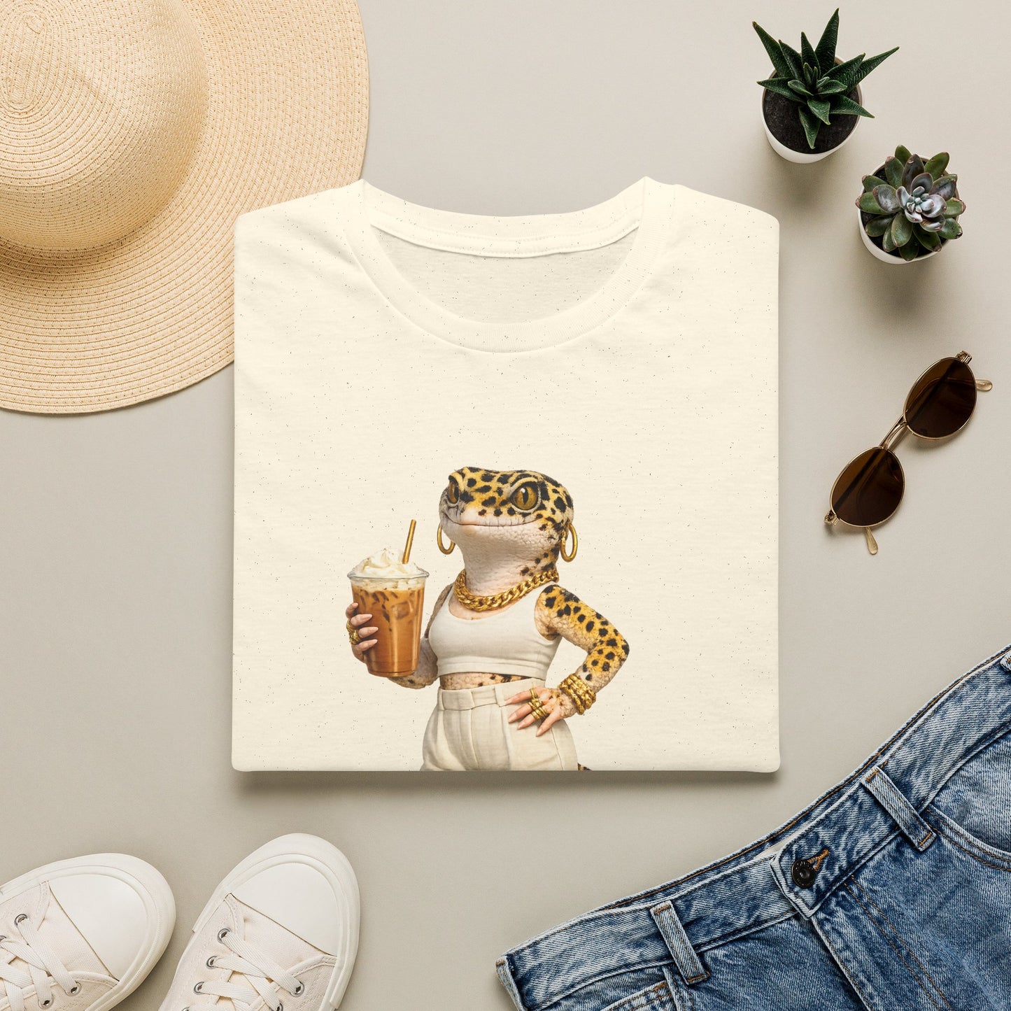 Gold Gecko Co.™ | Summer | Leopard Gecko | Comfort Colors 6500