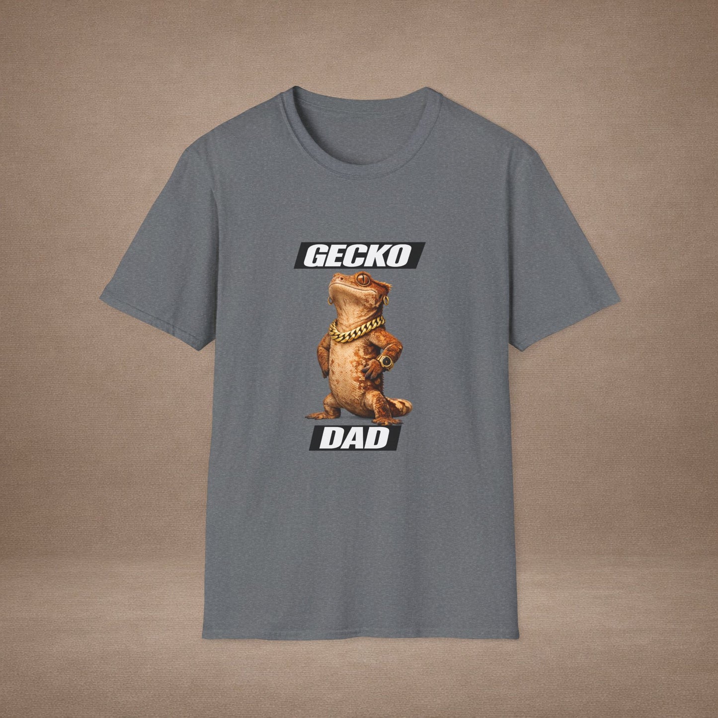 DESIGN #11 Gecko Dad — Dad Mode: On (Black Letters)