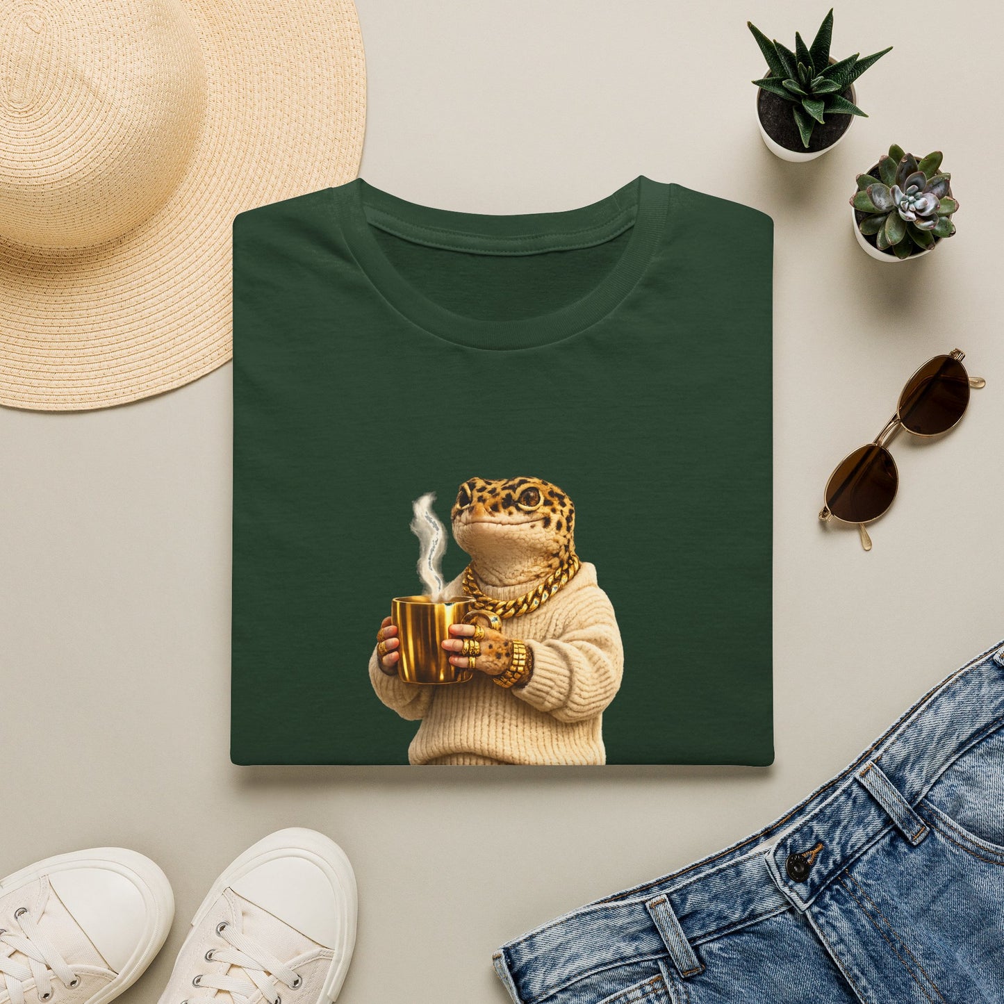 Gold Gecko Co.™ | Cozy | Leopard Gecko | Comfort Colors 6500