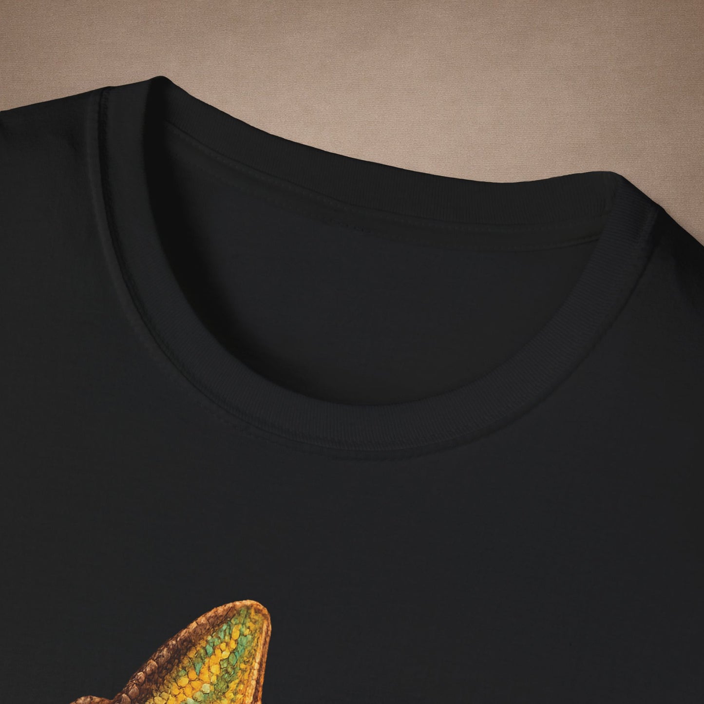 Chameleon — Moody Vibes — photoreal reptile portraits — the ultimate herp appreciation. Gold Gecko Co. Reptile Roll Call collection.