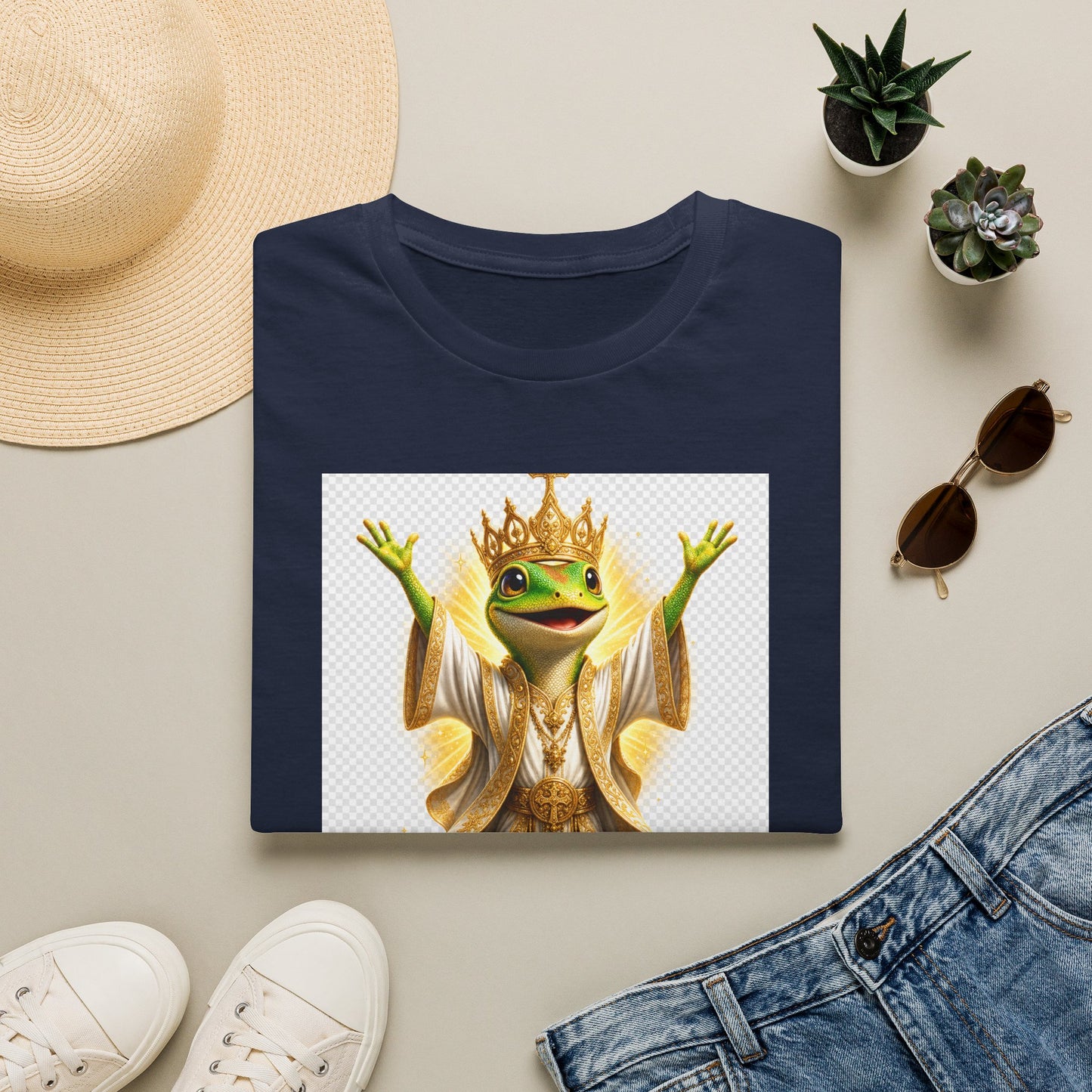 Gold Gecko Co. | Anointed. Unbothered. Elevated. | Faith Gecko Tee