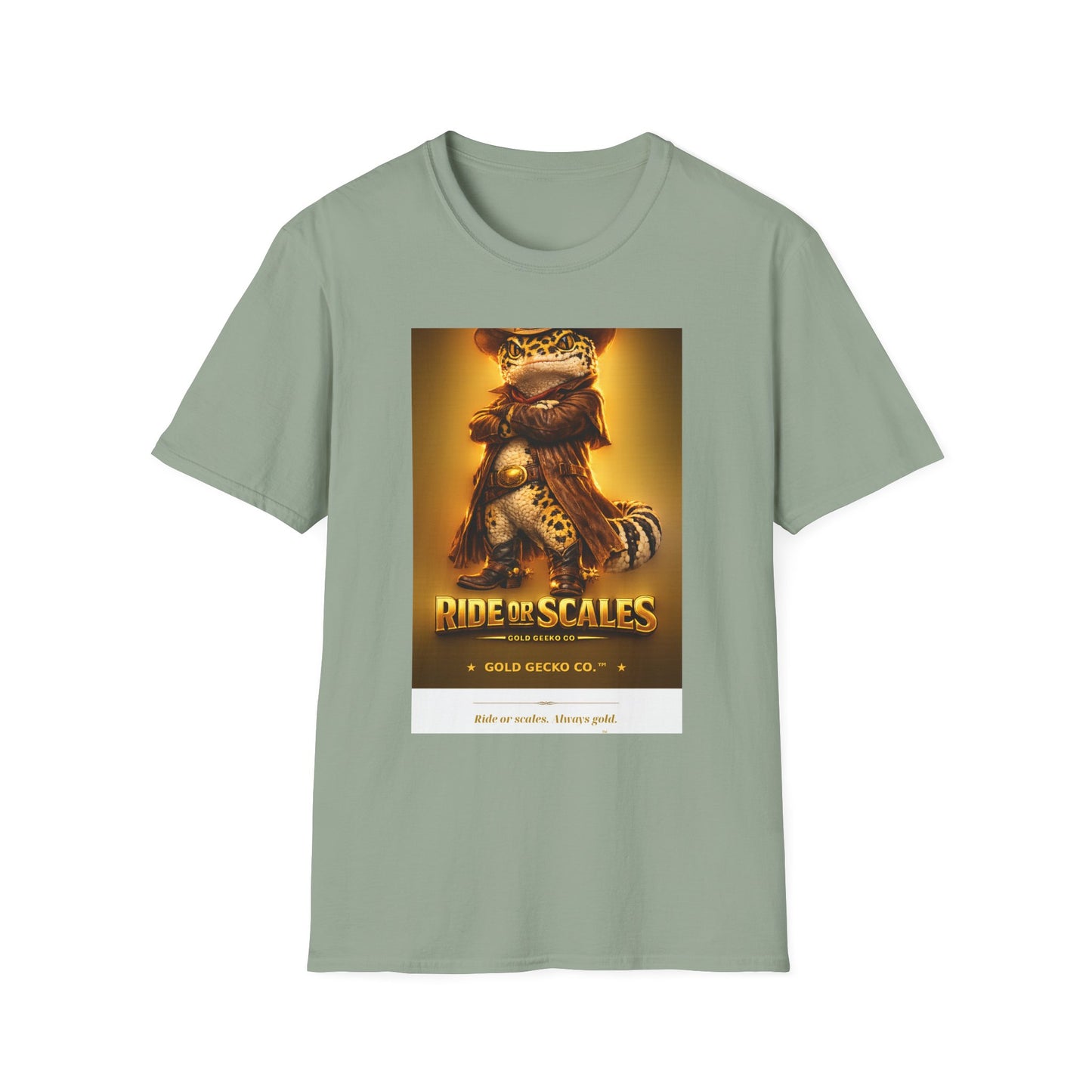 Gold Gecko Co.™ | Sunset Cowboy | Leopard Gecko | Comfort Colors 6500