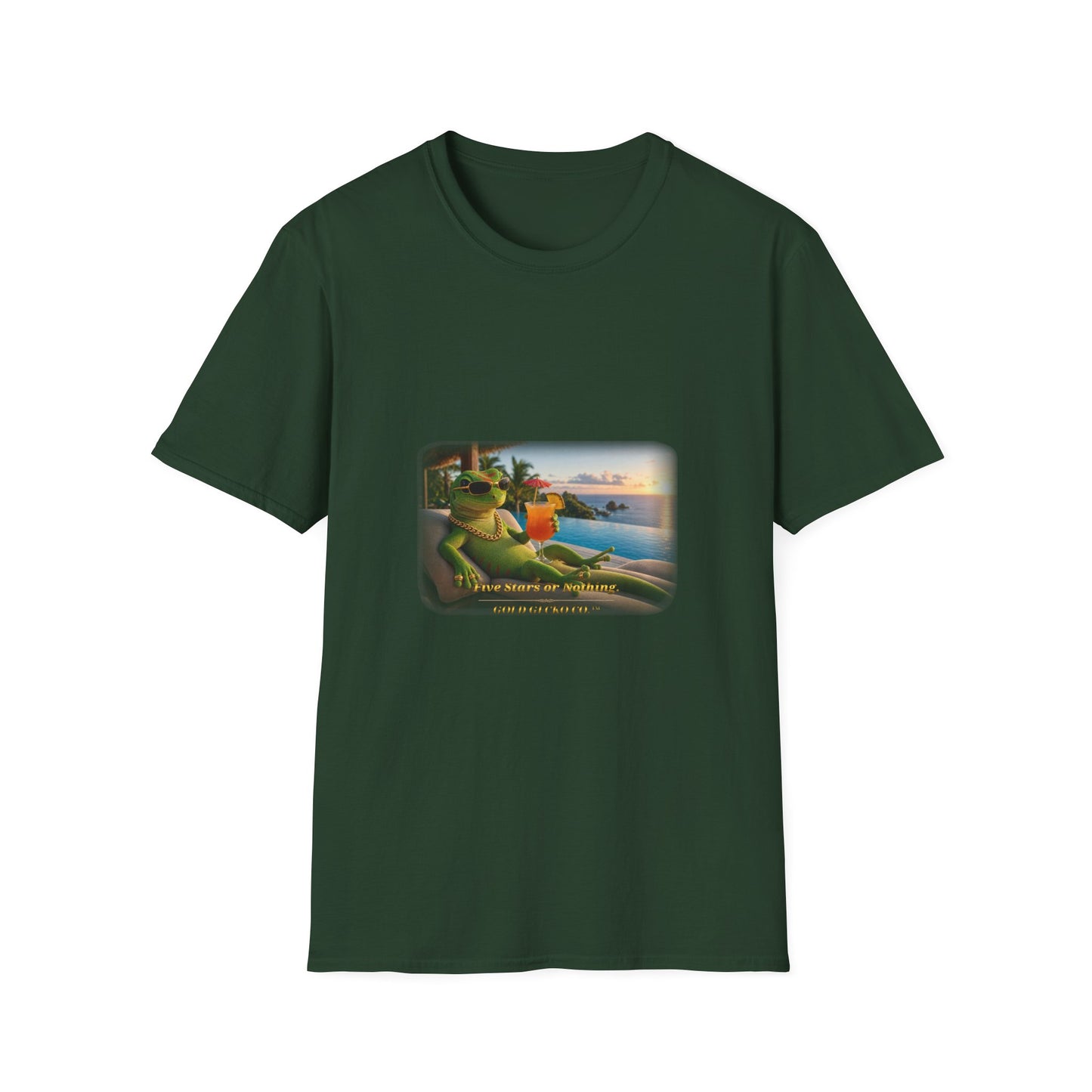 Gold Gecko Co.™ | Five Stars | Day Gecko | Comfort Colors 6500