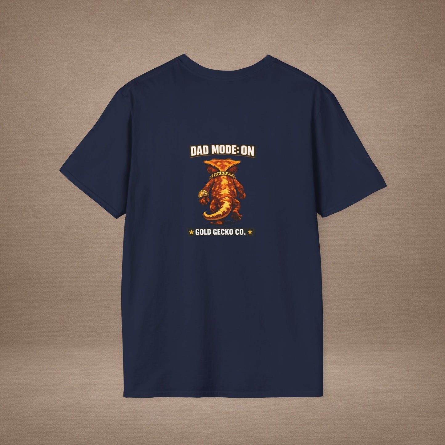 DESIGN #11 Gecko Dad — Dad Mode: On (Black Letters)