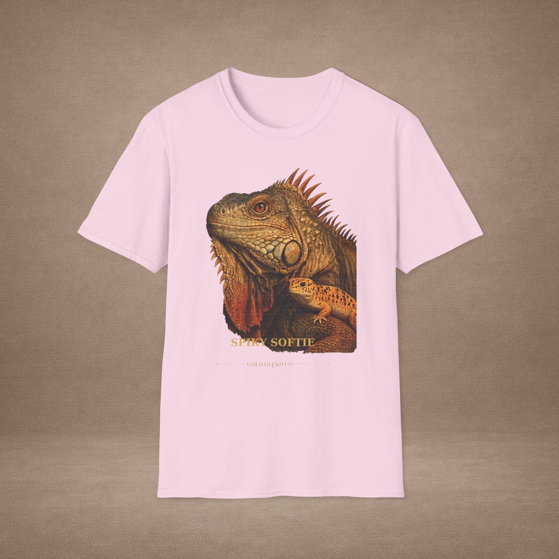 Iguana — Spiky Softie — photoreal reptile portraits — the ultimate herp appreciation. Gold Gecko Co. Reptile Roll Call collection.