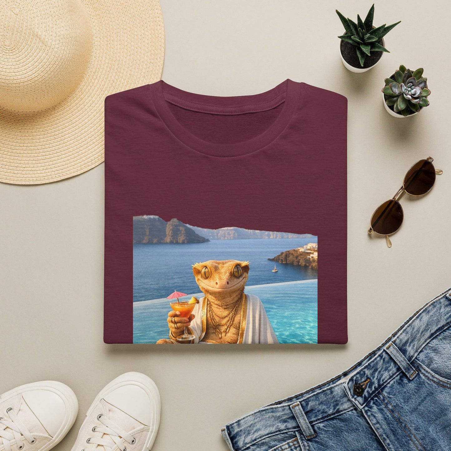 Gold Gecko Co.™ | Pool | Crested Gecko | Comfort Colors 6500