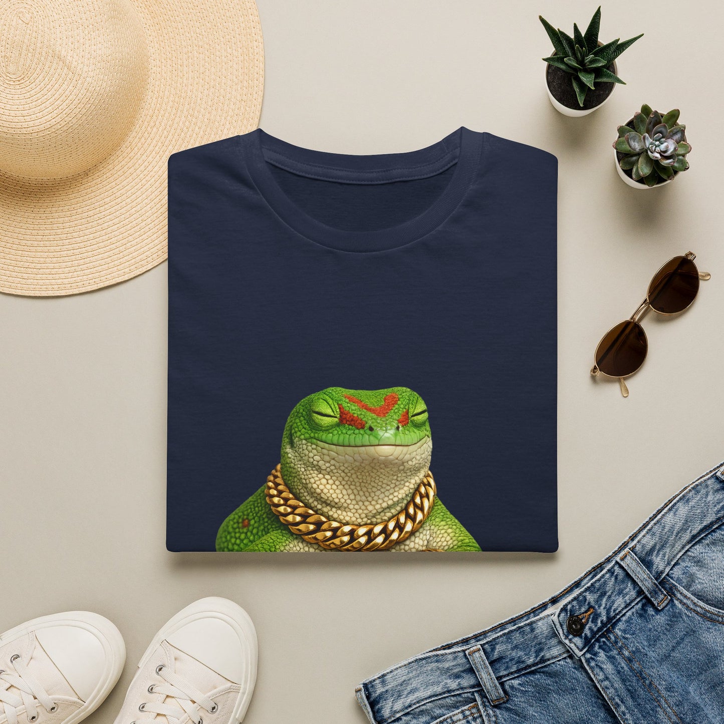 Gold Gecko Co.™ | Tranquila | Day Gecko | Comfort Colors 6500