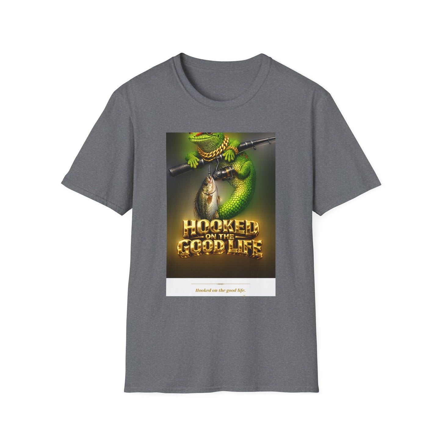 Gold Gecko Co.™ | Hooked on the Good Life | Day Gecko | Comfort Colors 6500
