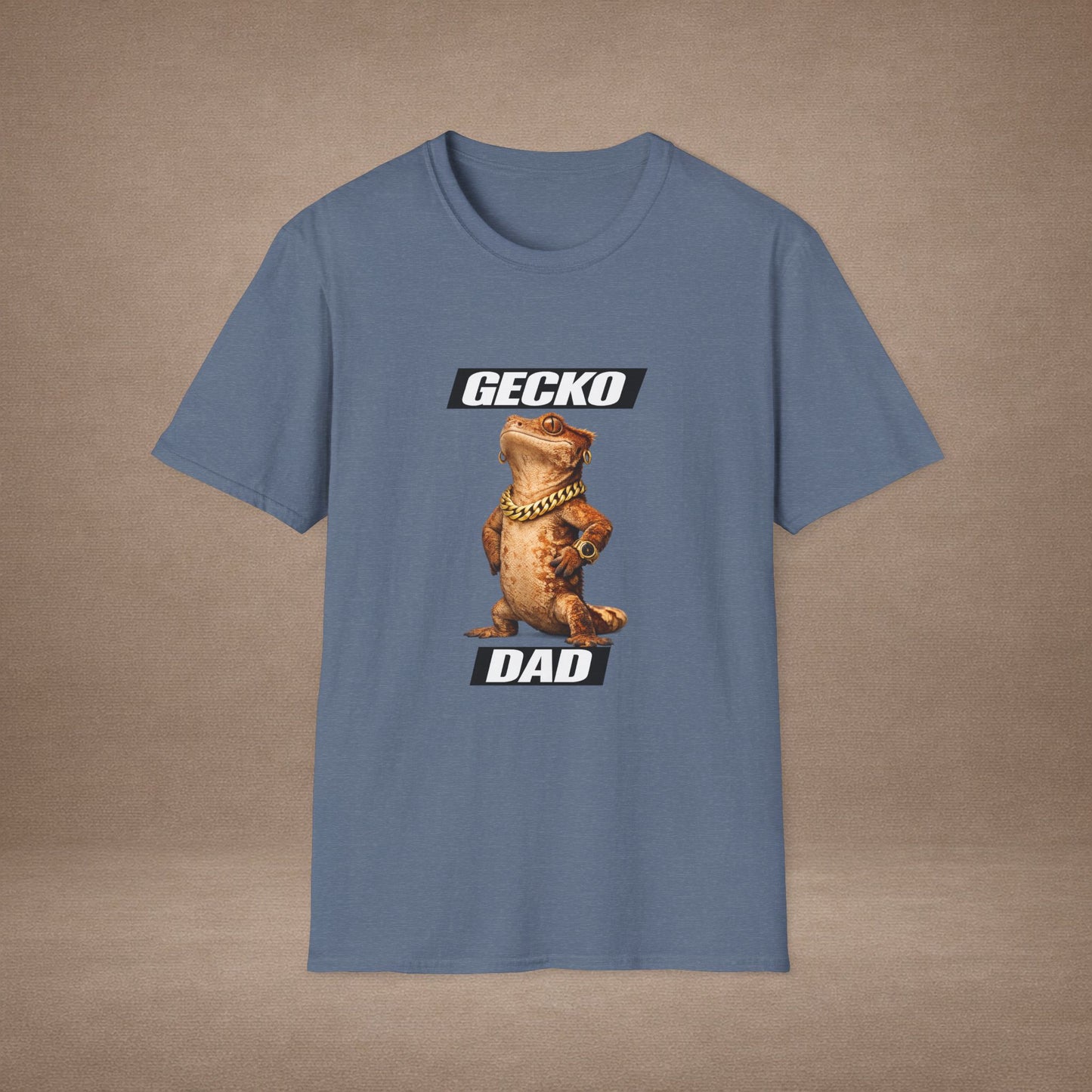 DESIGN #11 Gecko Dad — Dad Mode: On (Black Letters)