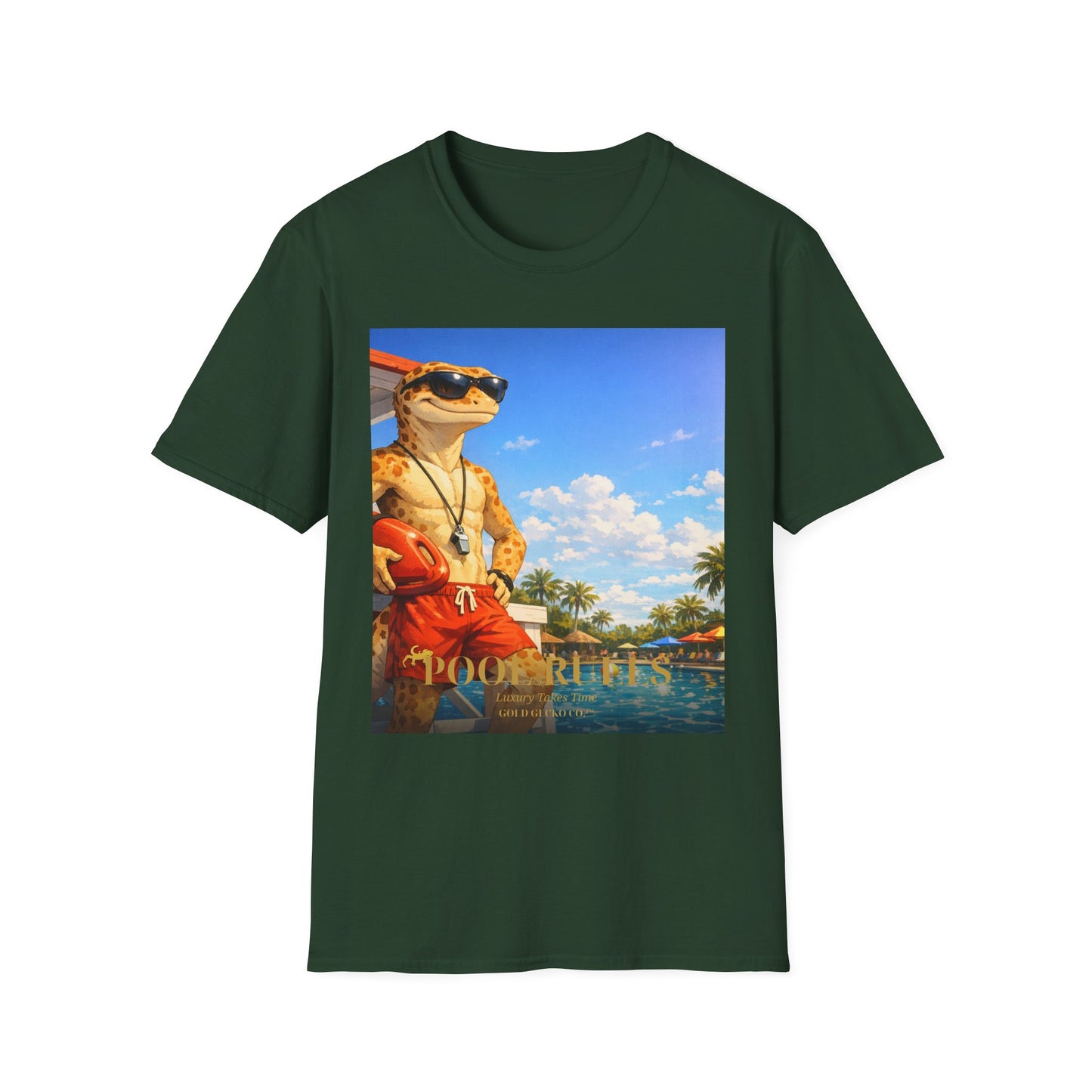 Col1453-03-V1-TS-Gildan64000-PoolRules-Realistic-GoldGeckoCo
