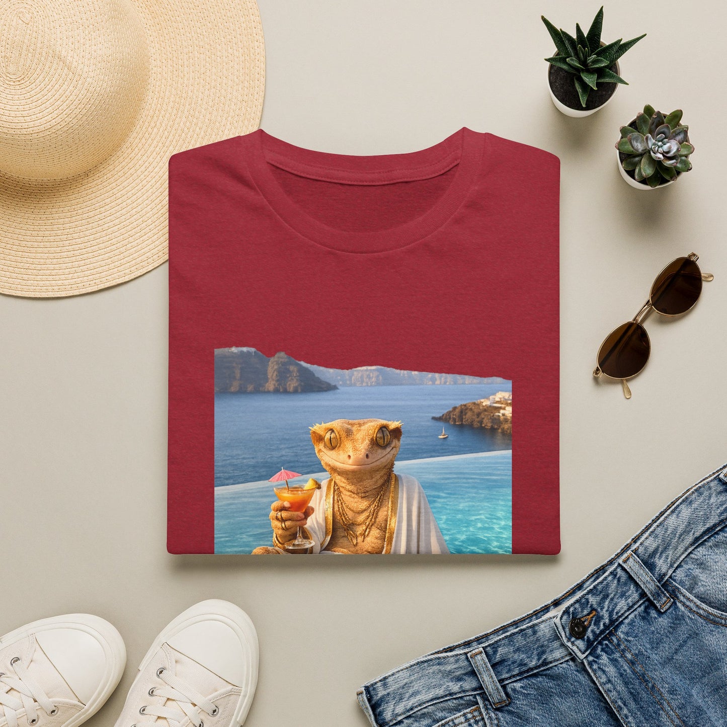 Gold Gecko Co.™ | Pool | Crested Gecko | Comfort Colors 6500