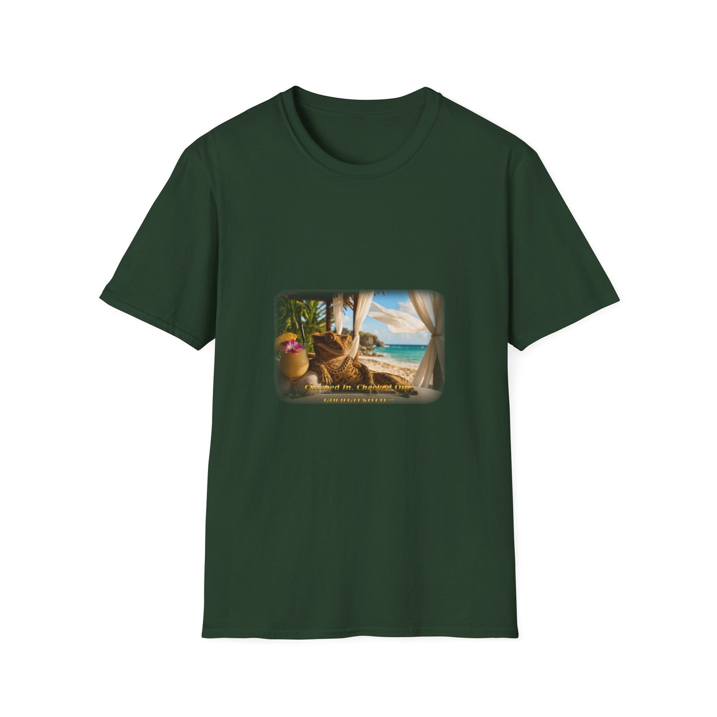 Gold Gecko Co.™ | Checked In | Crested Gecko | Comfort Colors 6500
