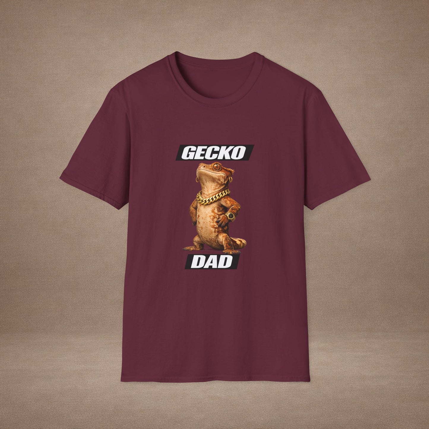 DESIGN #11 Gecko Dad — Dad Mode: On (Black Letters)