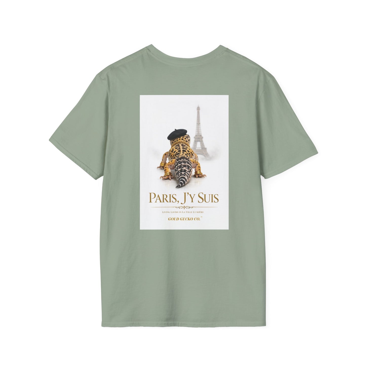 Gold Gecko Co.™ | Eiffel Tower | Crested Gecko | Comfort Colors 6500