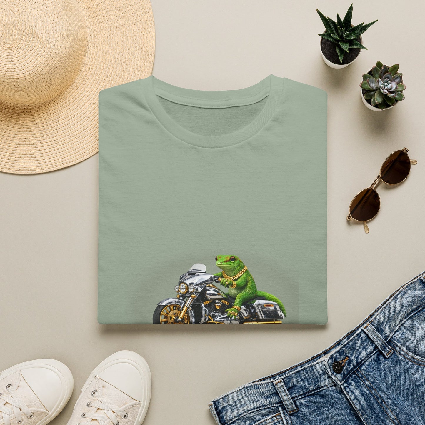 Gold Gecko Co.™ | Day Gecko Bagger | Day Gecko | Comfort Colors 6500