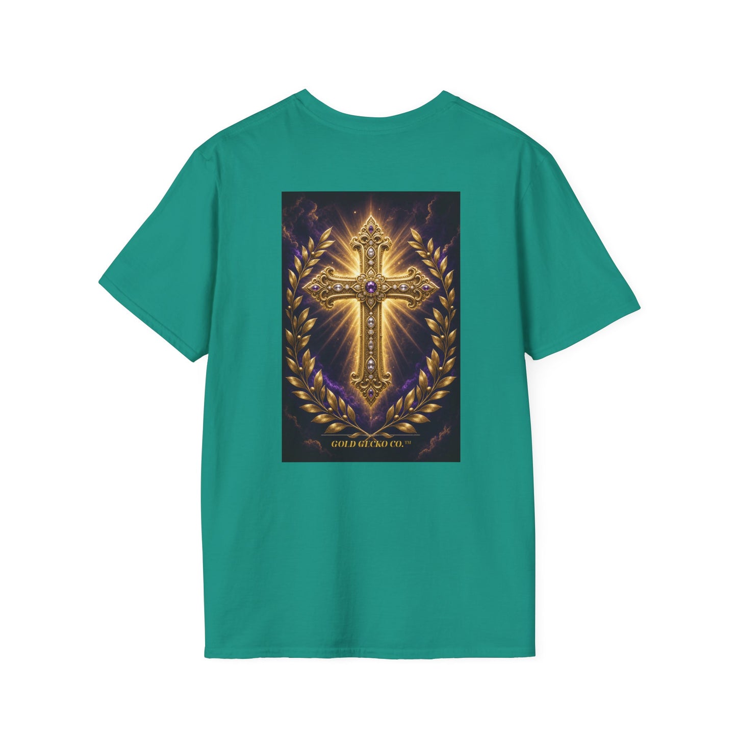 Gold Gecko Co. | Blessed and Dripped | Faith Gecko Tee