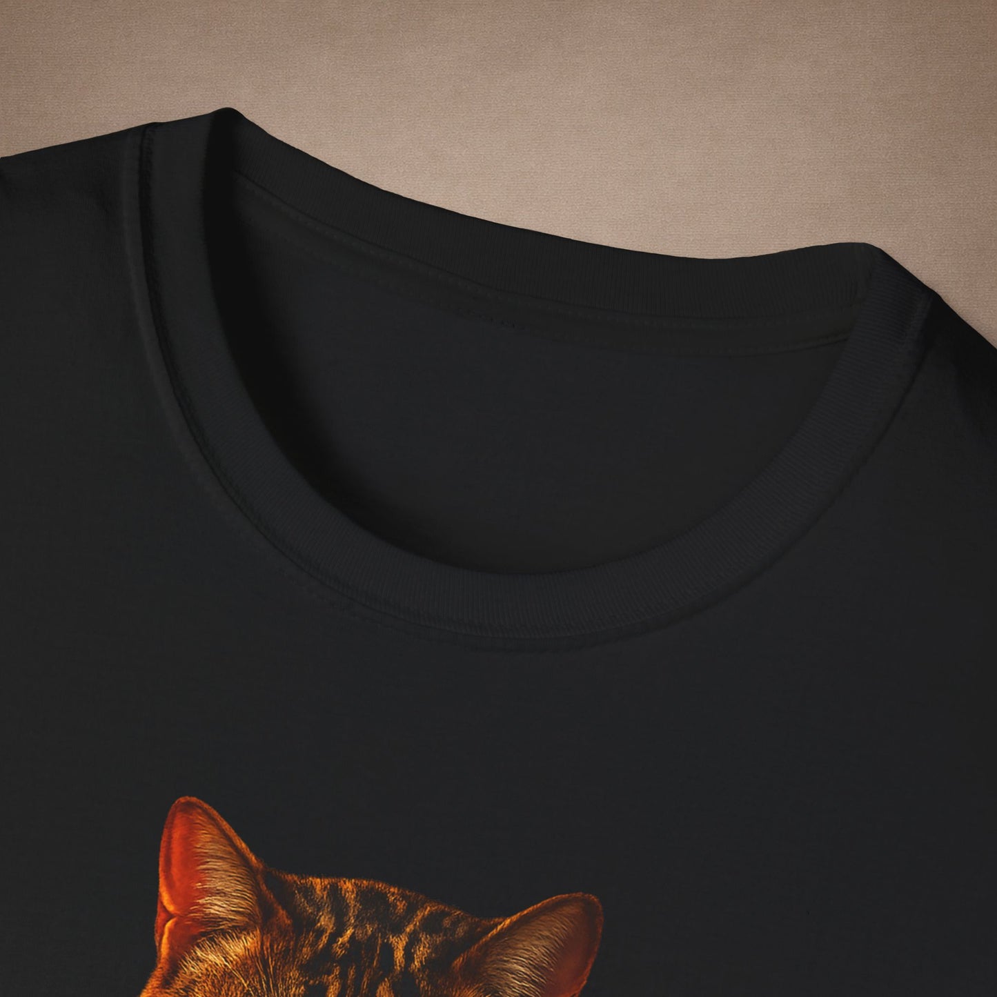 Bengal — Wild At Heart — photoreal cat breed portraits paired with tiny gecko compani. Gold Gecko Co. Cats & Geckos collection.