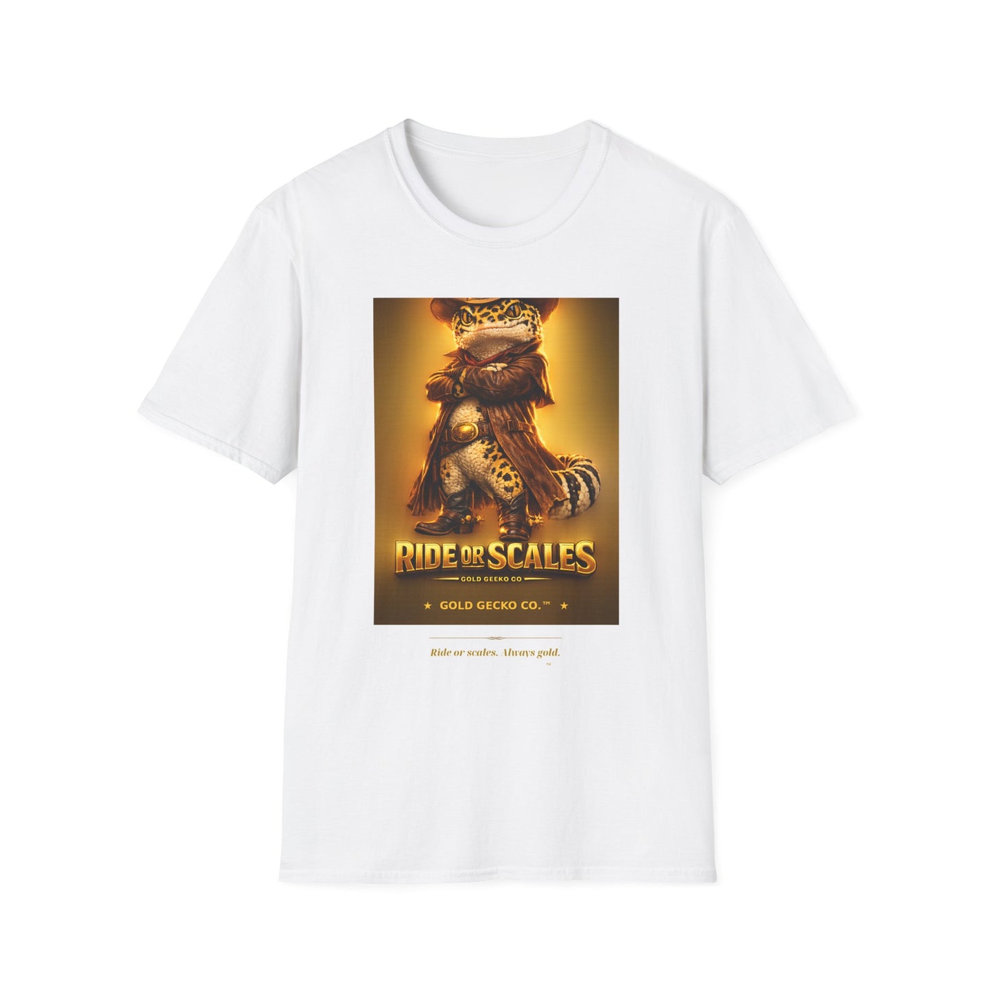 Gold Gecko Co.™ | Sunset Cowboy | Leopard Gecko | Comfort Colors 6500