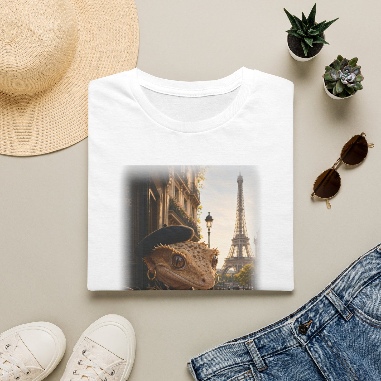 Gold Gecko Co.™ | Paris | Crested Gecko | Comfort Colors 6500