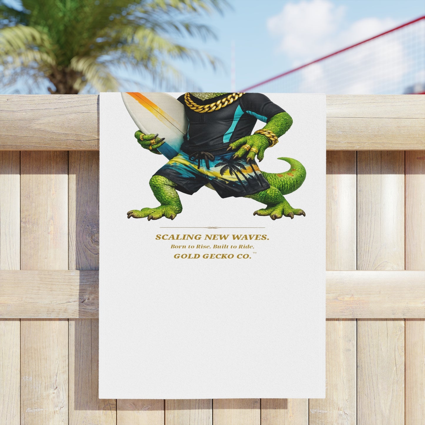 Col2002-01-V1-BT-PrimaPrint-ScalingNewWaves-Surfer-DayGecko-Illustrated-GoldGeckoCo