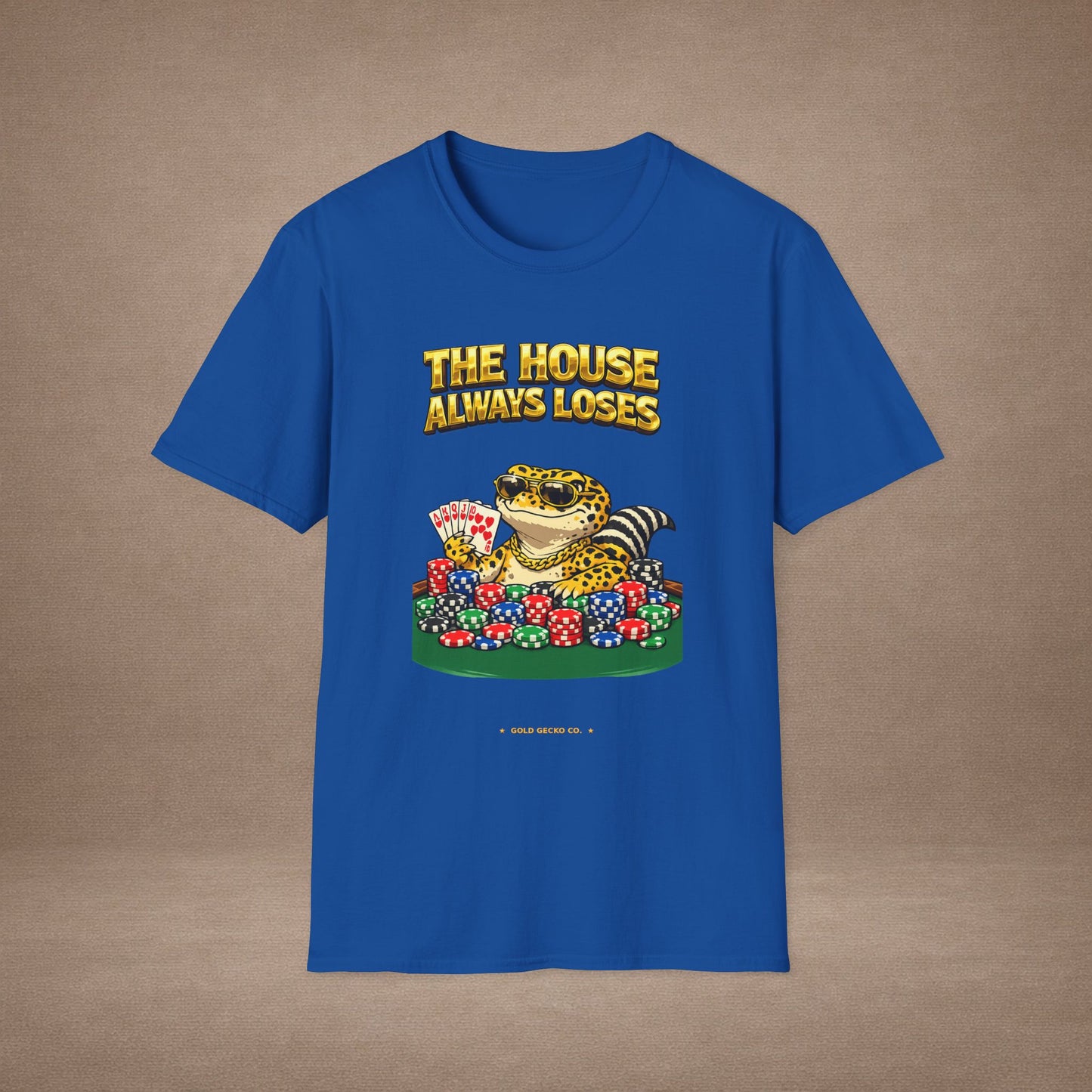 Design #29-6  Gambling- One More Pull-Cartoon- (Gold Letters)