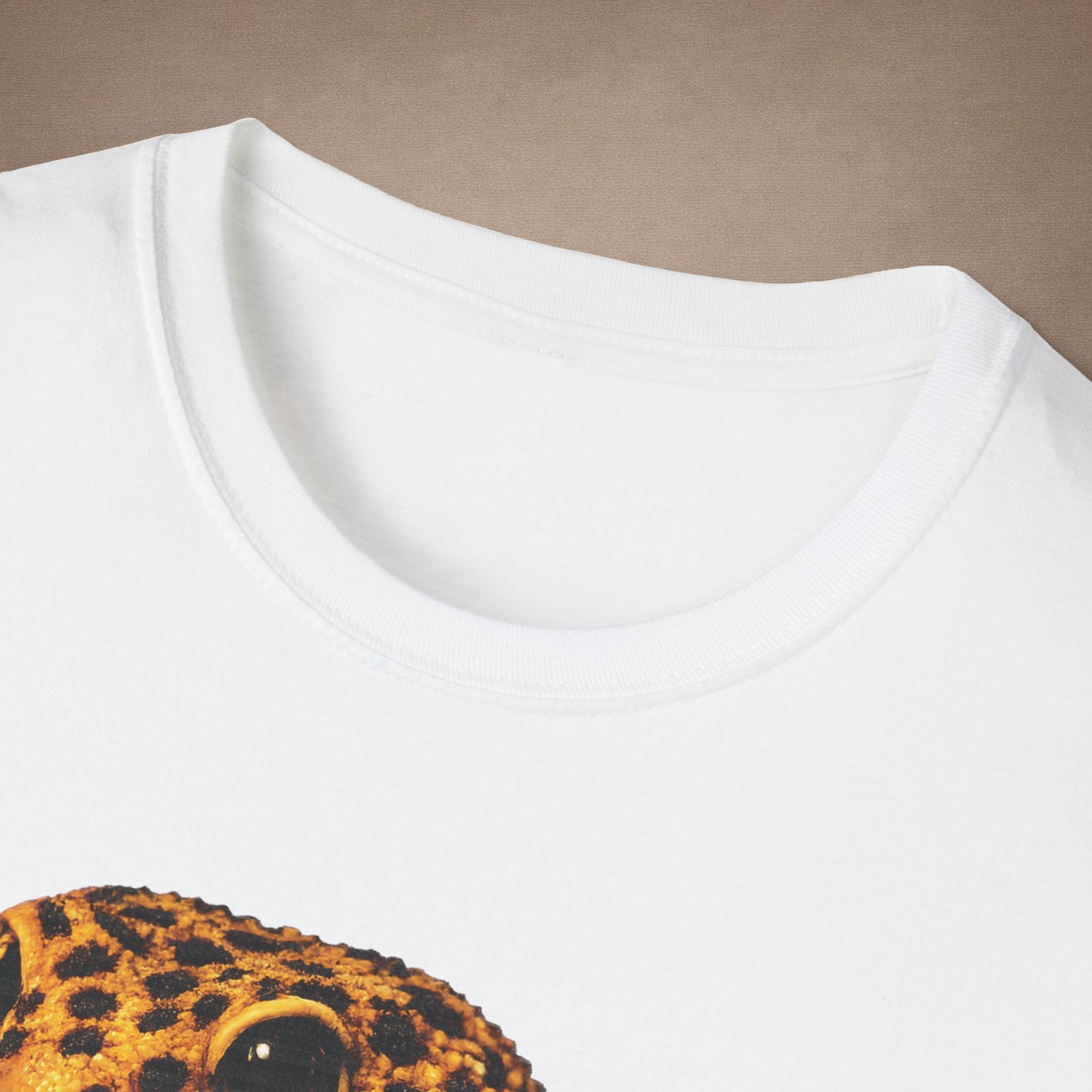 Leopard Gecko — Spotted Royalty — photoreal reptile portraits — the ultimate herp appreciation. Gold Gecko Co. Reptile Roll Call collection.