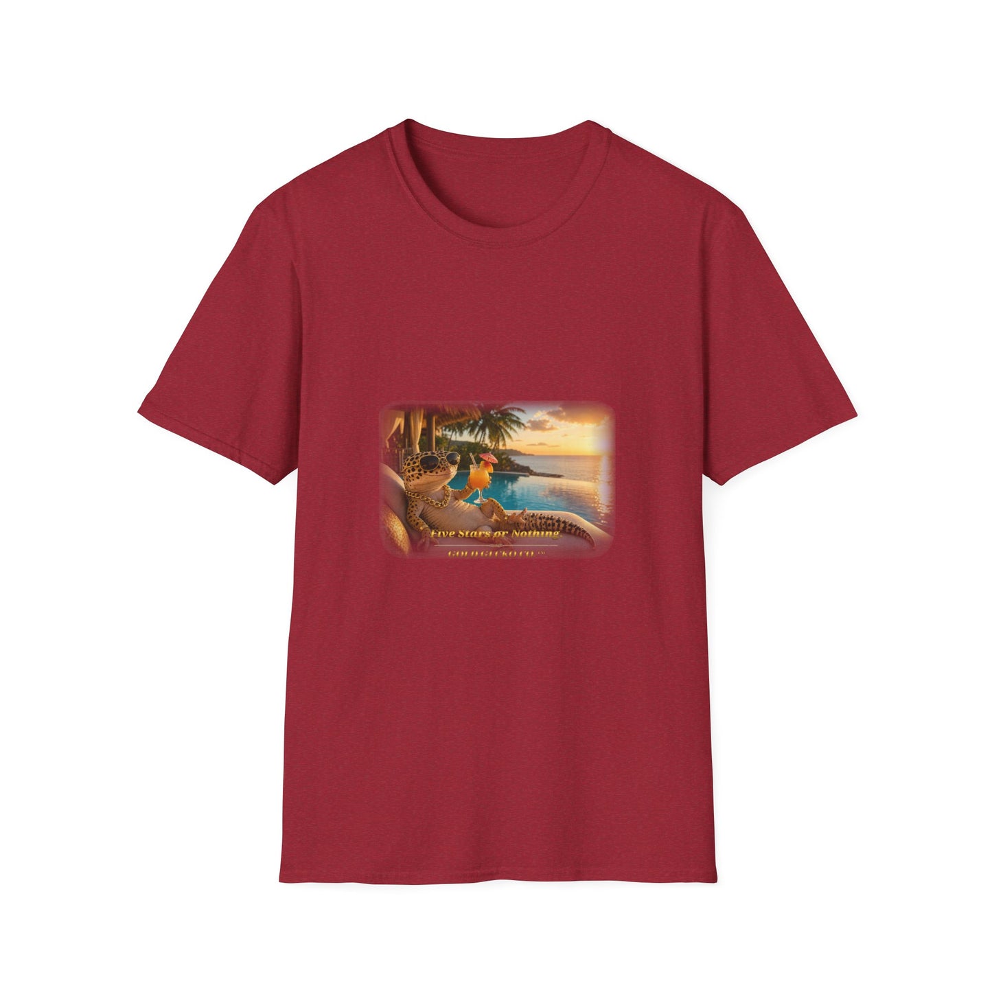 Gold Gecko Co.™ | Five Stars | Leopard Gecko | Comfort Colors 6500