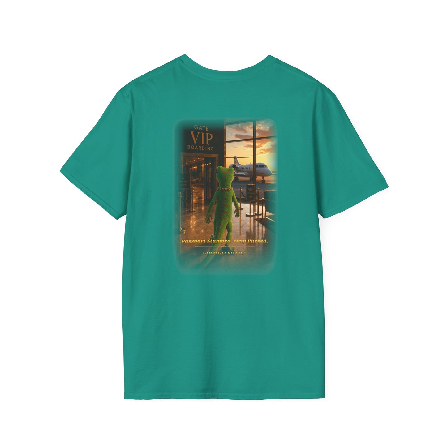 Gold Gecko Co.™ | Passport Stamped | Day Gecko | Comfort Colors 6500