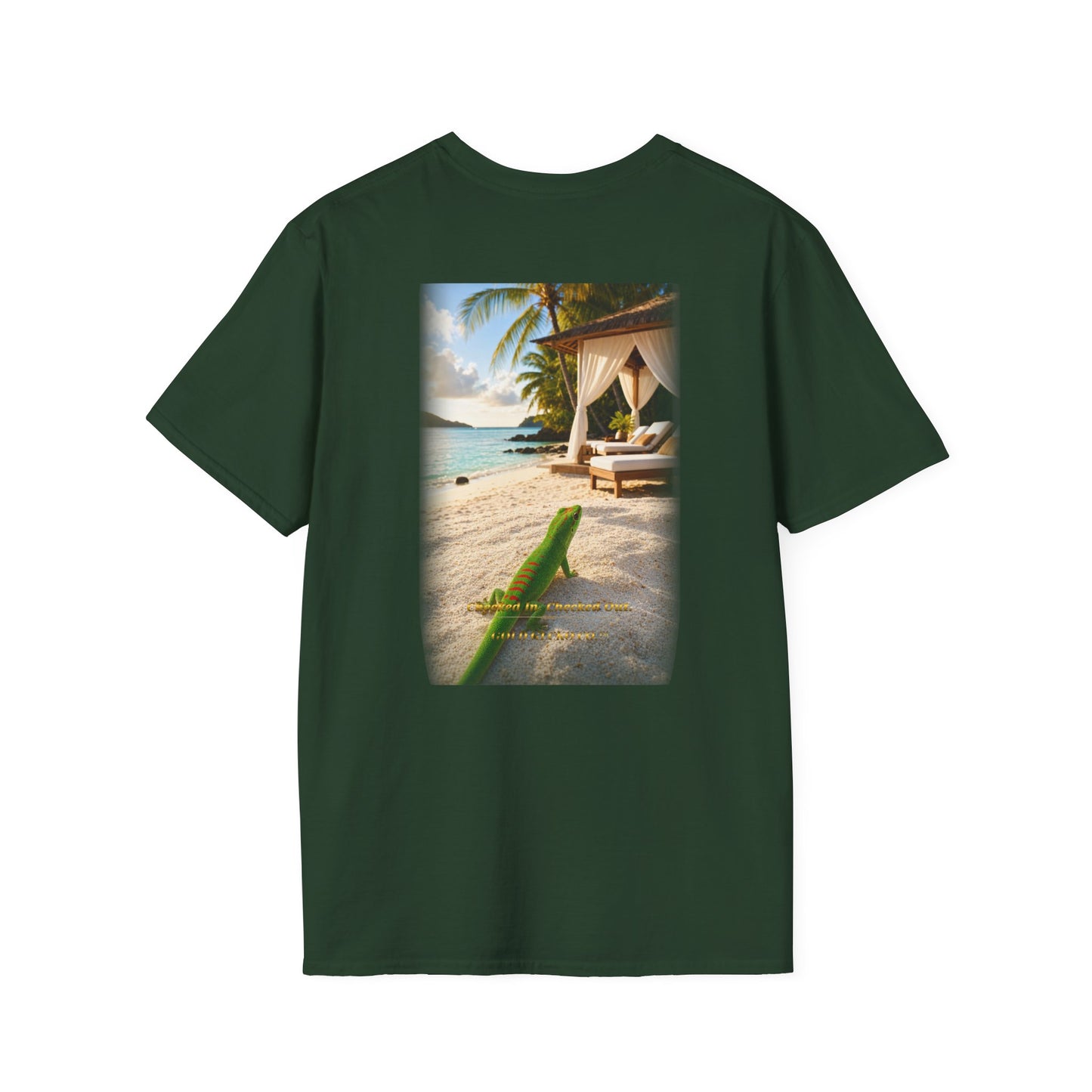 Gold Gecko Co.™ | Checked In | Day Gecko | Comfort Colors 6500