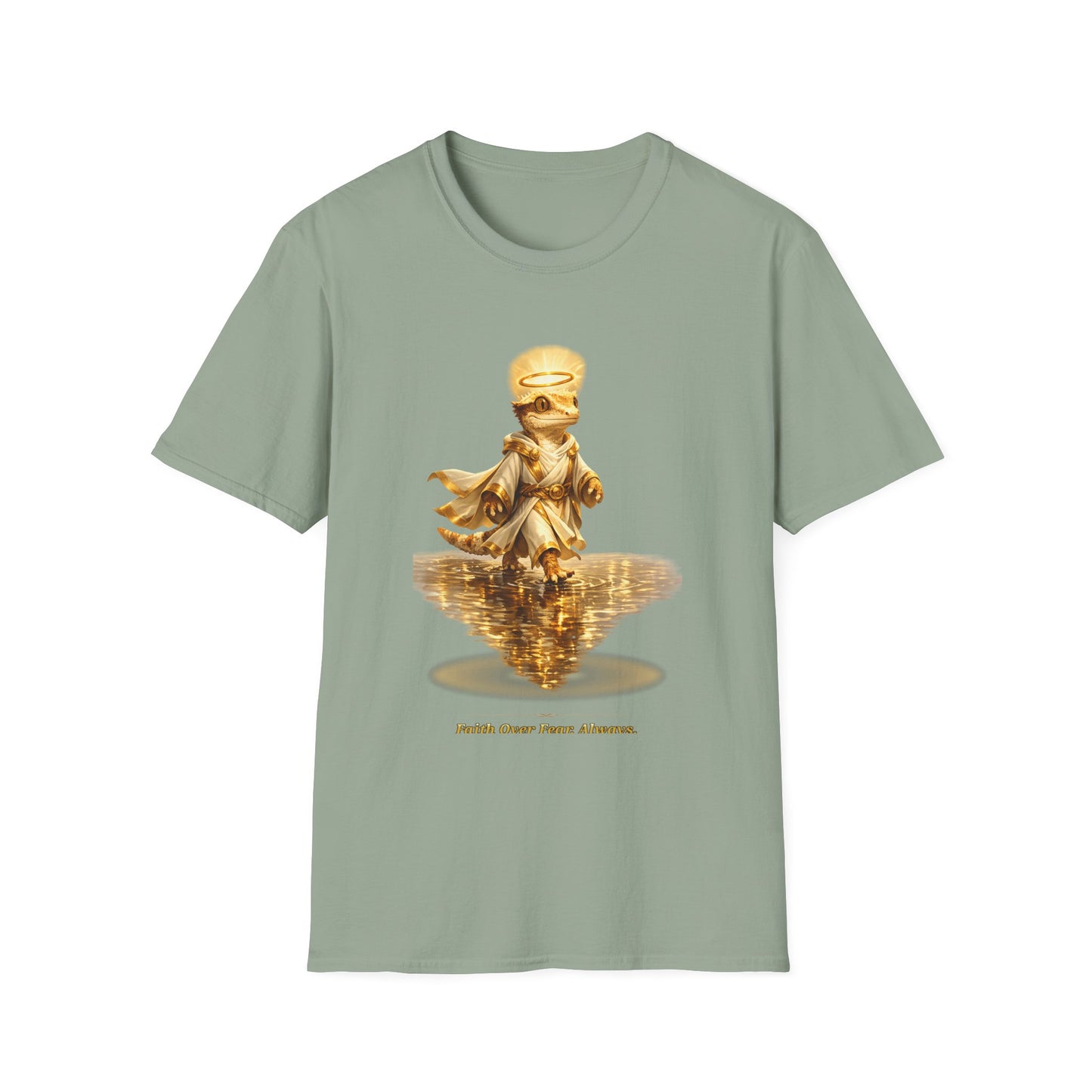 Gold Gecko Co. | Faith Over Fear. Always. | Walking on Water Gecko Tee