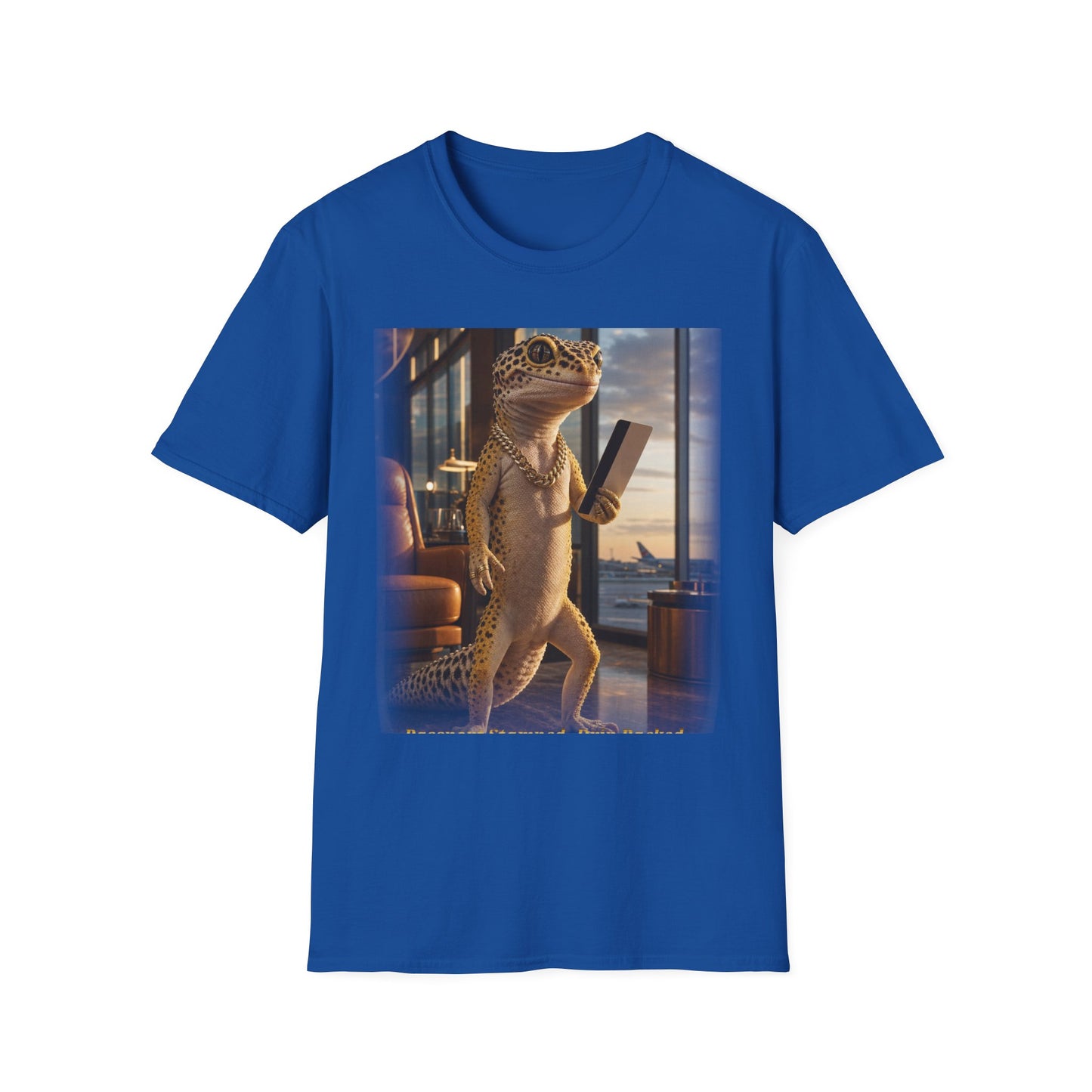 Col38-1 — Passport Stamped. Drip Packed. — Vacation Series (Leopard Gecko)