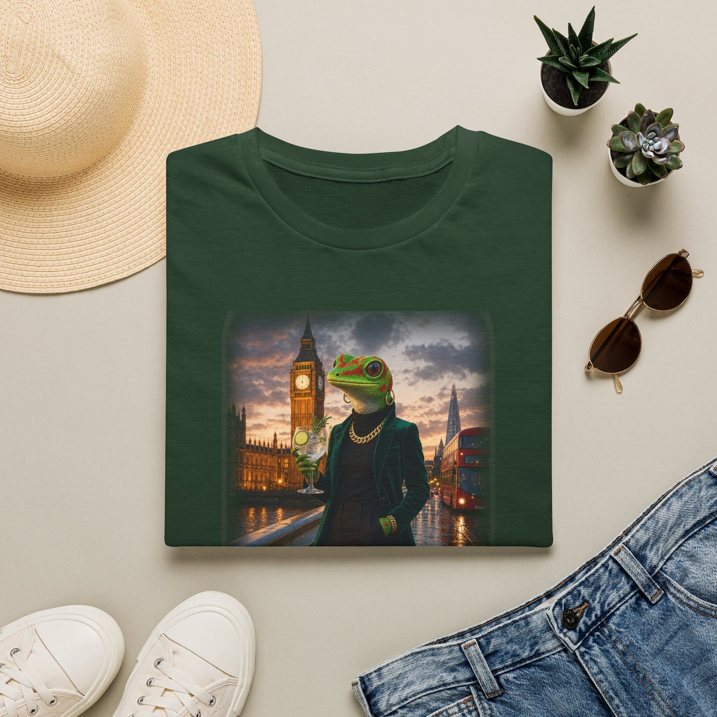 Gold Gecko Co.™ | London | Day Gecko | Comfort Colors 6500