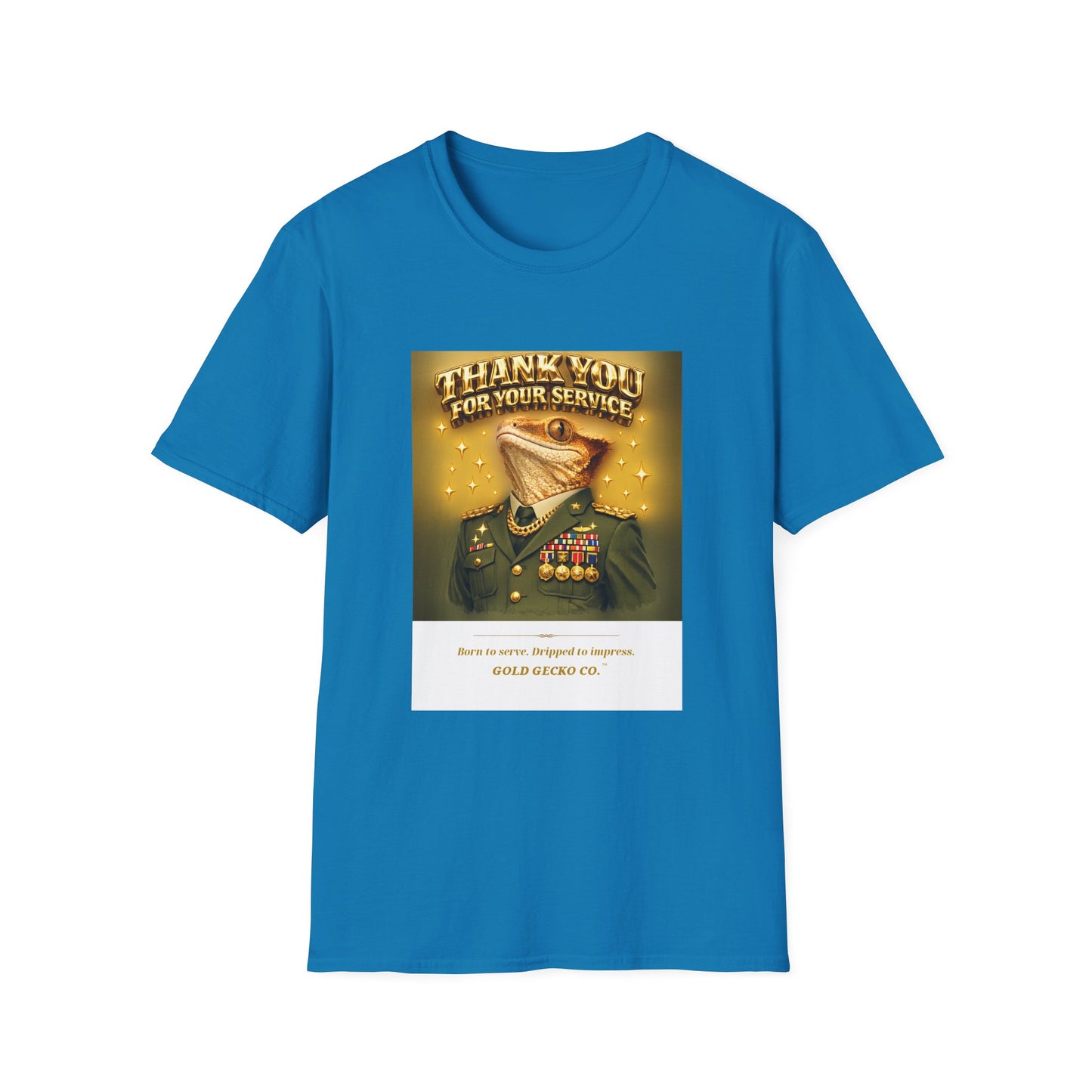 Gold Gecko Co.™ | Army Strong | Crested Gecko | Comfort Colors 6500