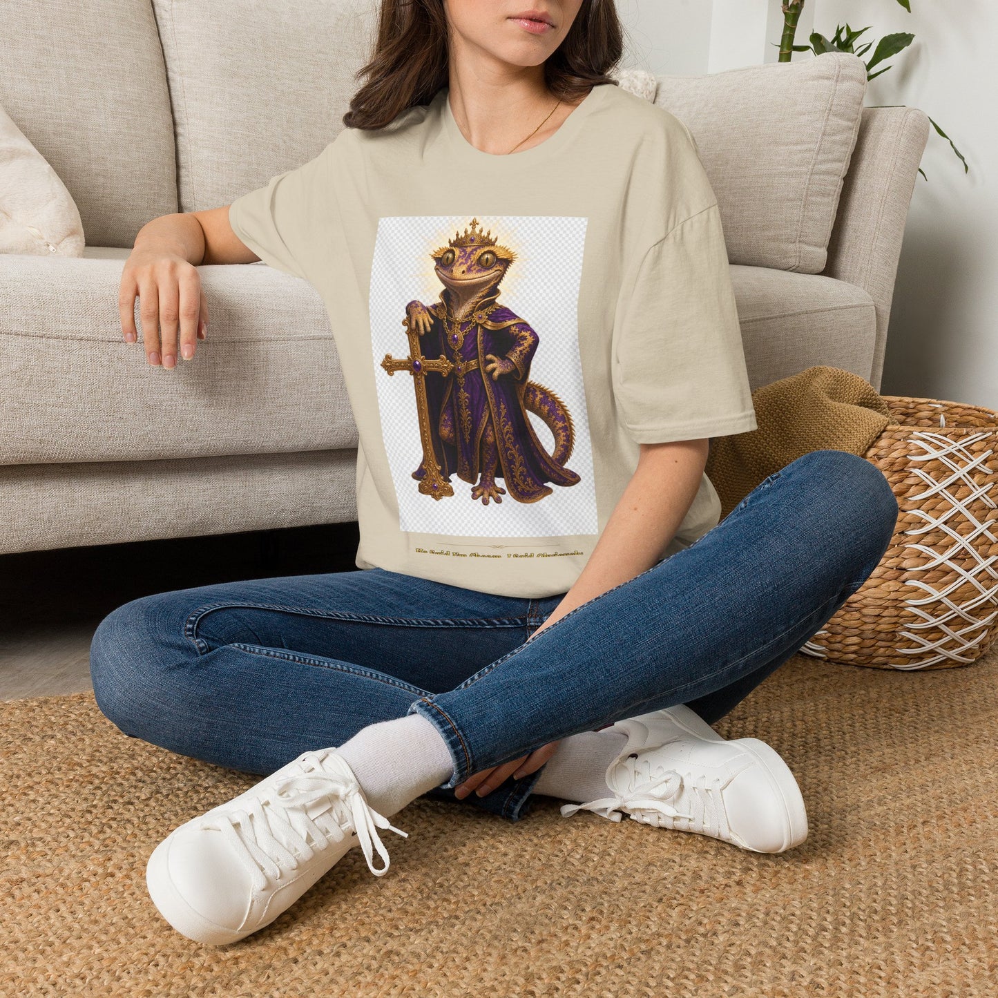 Gold Gecko Co. | He Said I'm Chosen. I Said Obviously. | Faith Gecko Tee