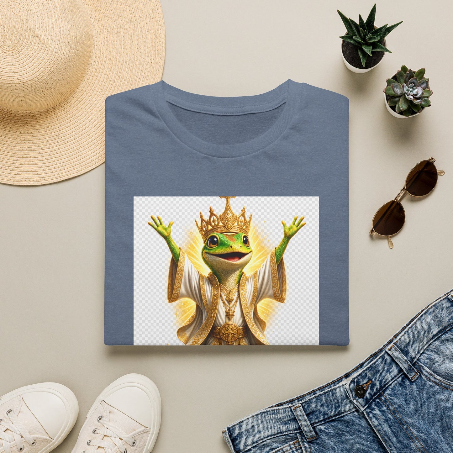 Gold Gecko Co. | Anointed. Unbothered. Elevated. | Faith Gecko Tee