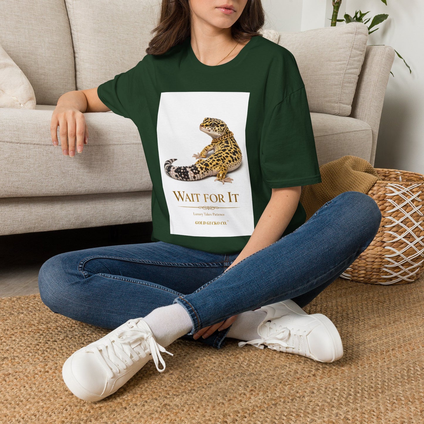 Gold Gecko Co.™ | Side Eye | Leopard Gecko | Comfort Colors 6500