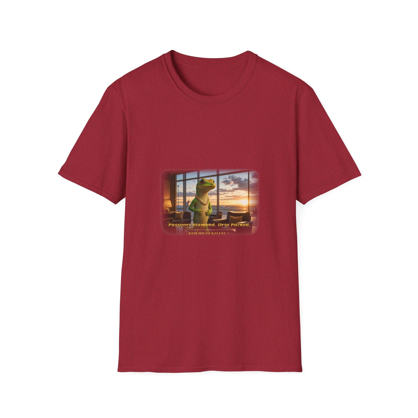 Gold Gecko Co.™ | Passport Stamped | Day Gecko | Comfort Colors 6500
