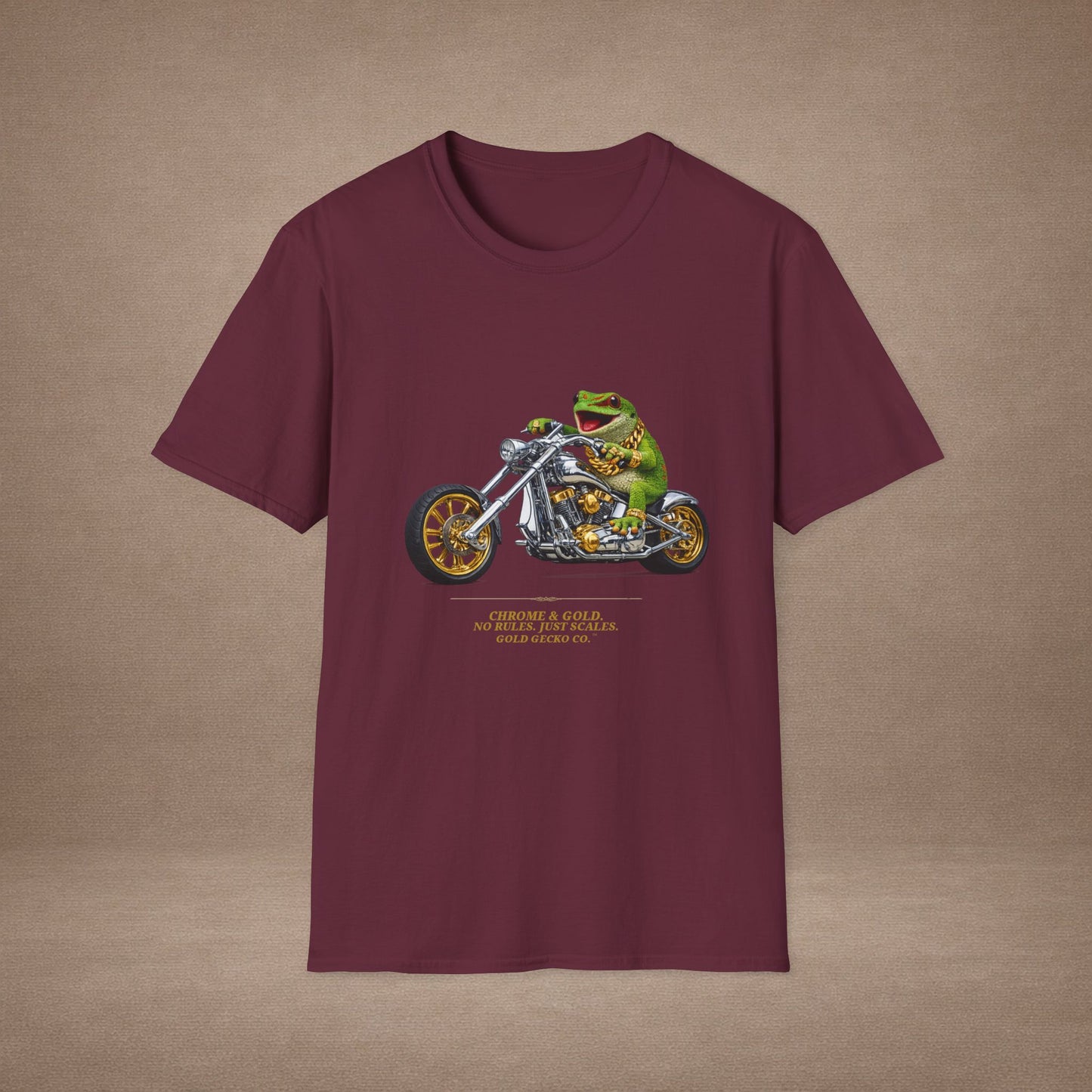 DESIGN #30-3 - Day Gecko + Chopper -No Rules Just Scales