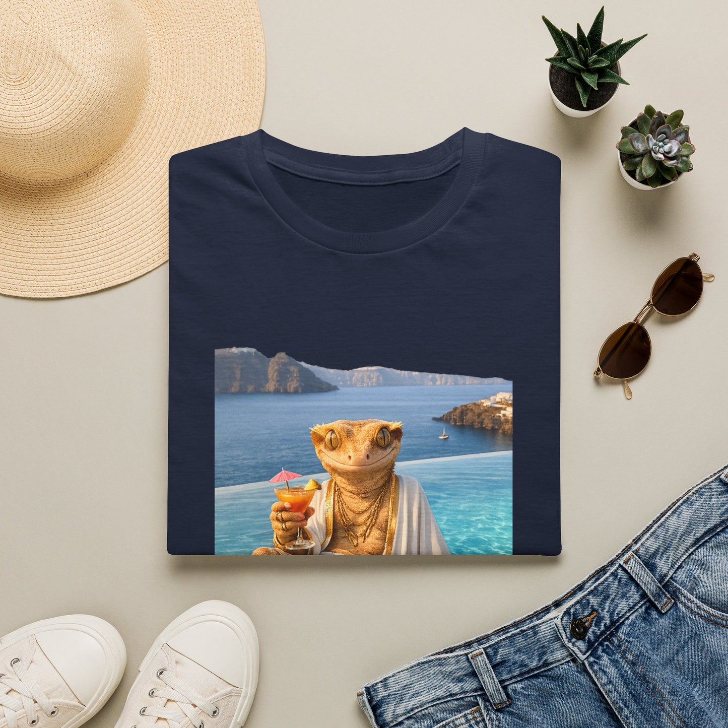 Gold Gecko Co.™ | Pool | Crested Gecko | Comfort Colors 6500