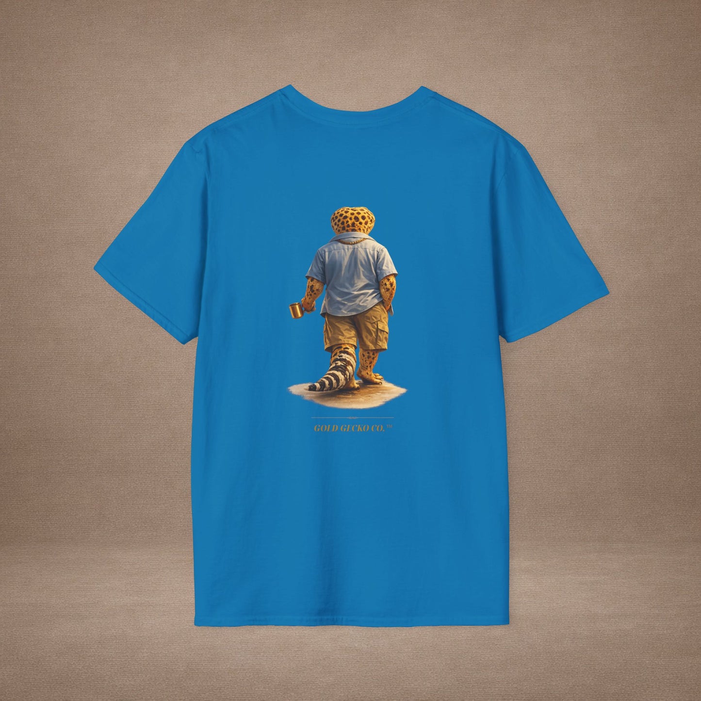 DESIGN #03-G- Gecko Dad — Dad Mode: On (Gold Letters)