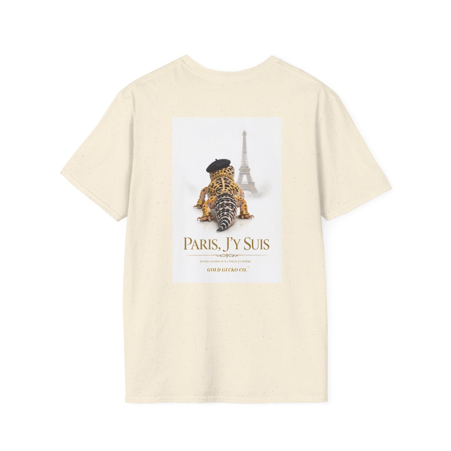 Gold Gecko Co.™ | Eiffel Tower | Crested Gecko | Comfort Colors 6500