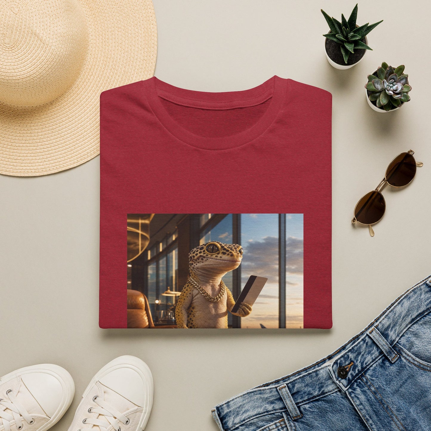 Gold Gecko Co.™ | El Mundo Me Espera | Leopard Gecko | Comfort Colors 6500