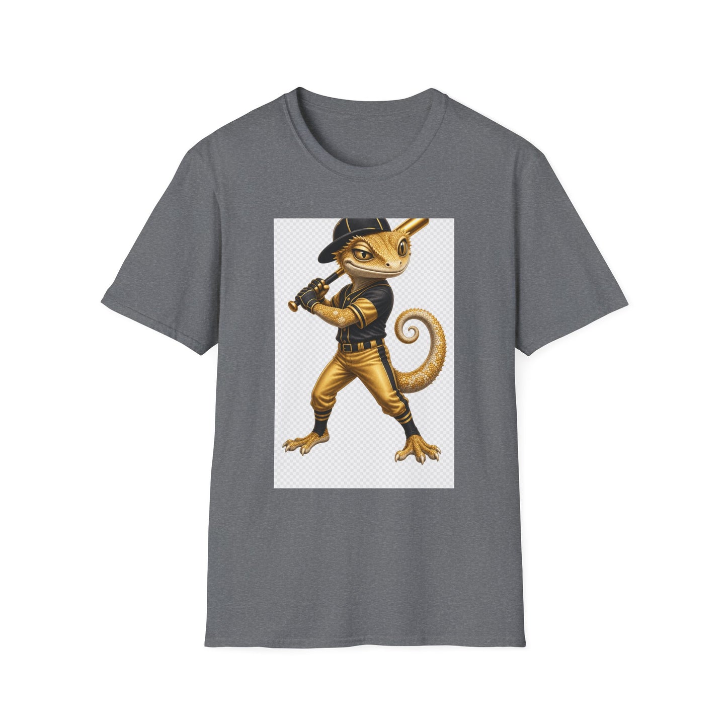 Gold Gecko Co. | Batting .1000 on Drip | Baseball Gecko Tee