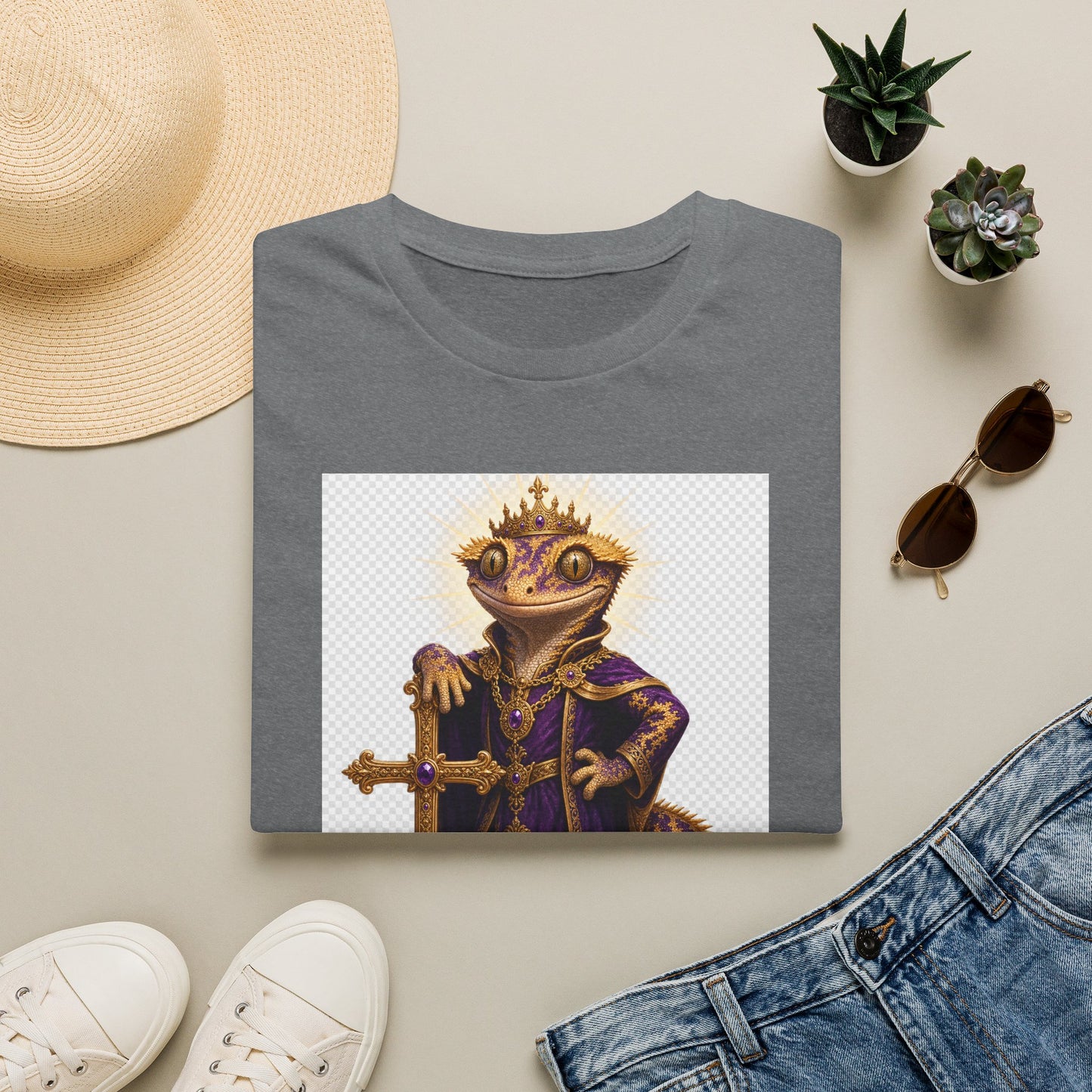 Gold Gecko Co. | He Said I'm Chosen. I Said Obviously. | Faith Gecko Tee