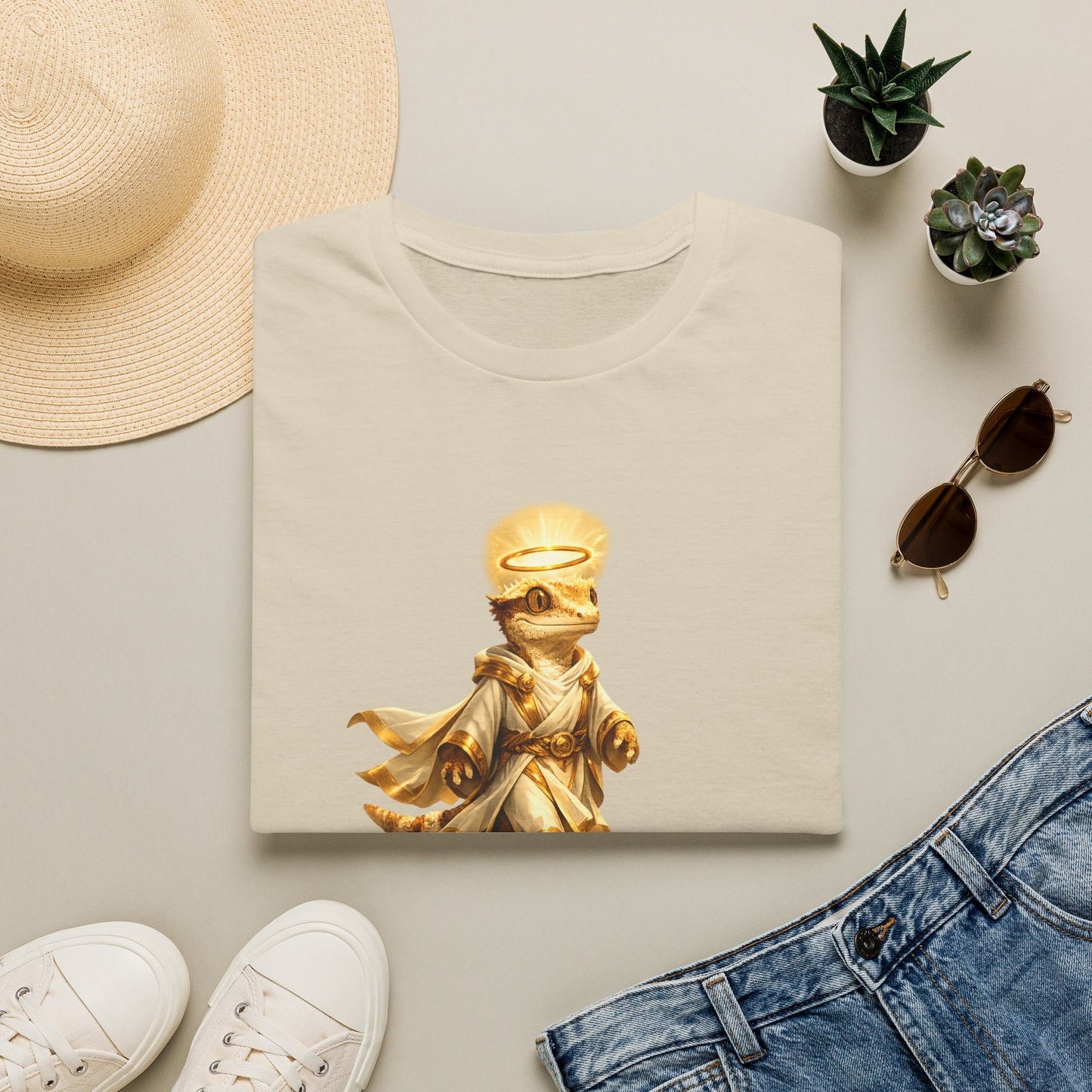 Gold Gecko Co. | Faith Over Fear. Always. | Walking on Water Gecko Tee
