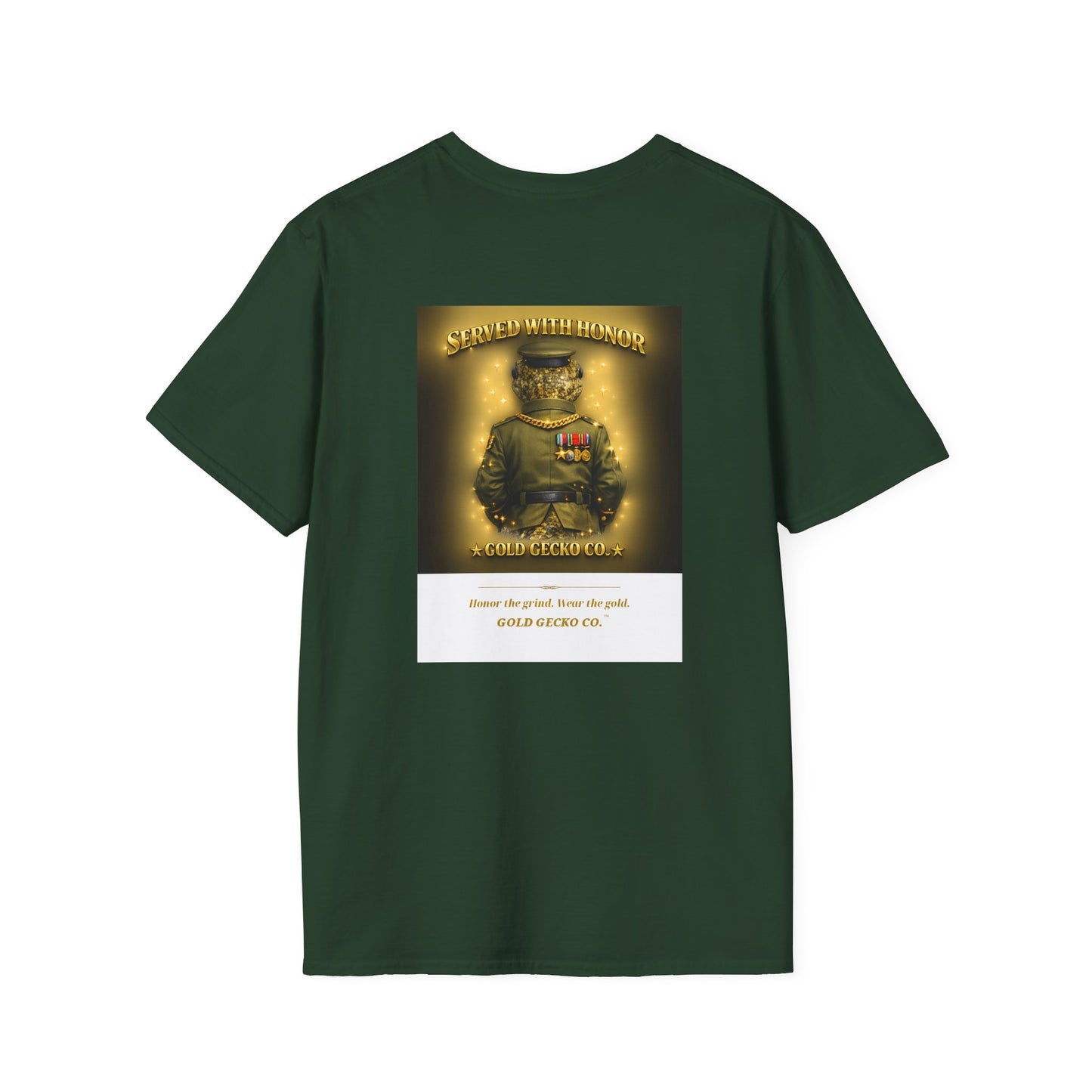Gold Gecko Co.™ | Army Strong | Crested Gecko | Comfort Colors 6500